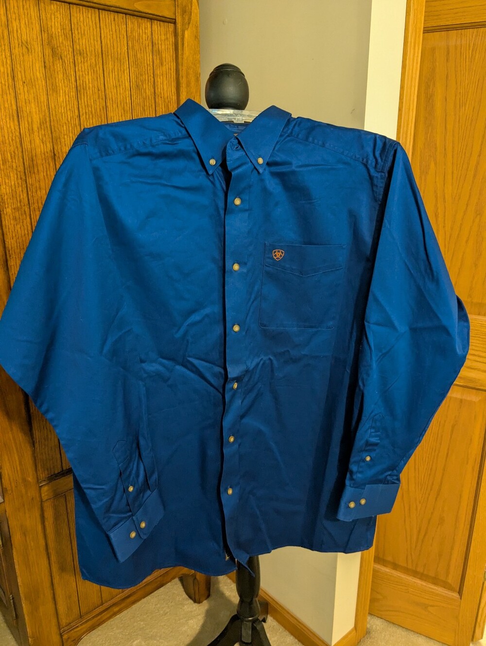 ARIAT Twill Riding Work Shirt, Mns Sz L, NWOT!!!